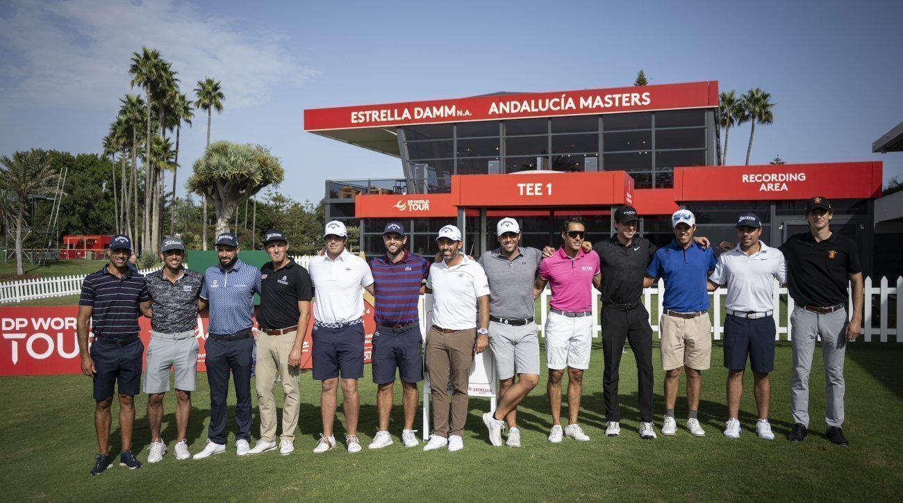 Part of the Spanish Armada, near the hole 1 tee box at the Real Club de Golf Sotogrande (credit © Marcos Moreno)