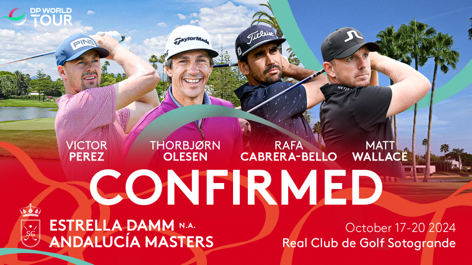 Perez, Olesen, Cabrera Bello y Wallace, four new stars at the Estrella Damm N.A. Andalucía Masters