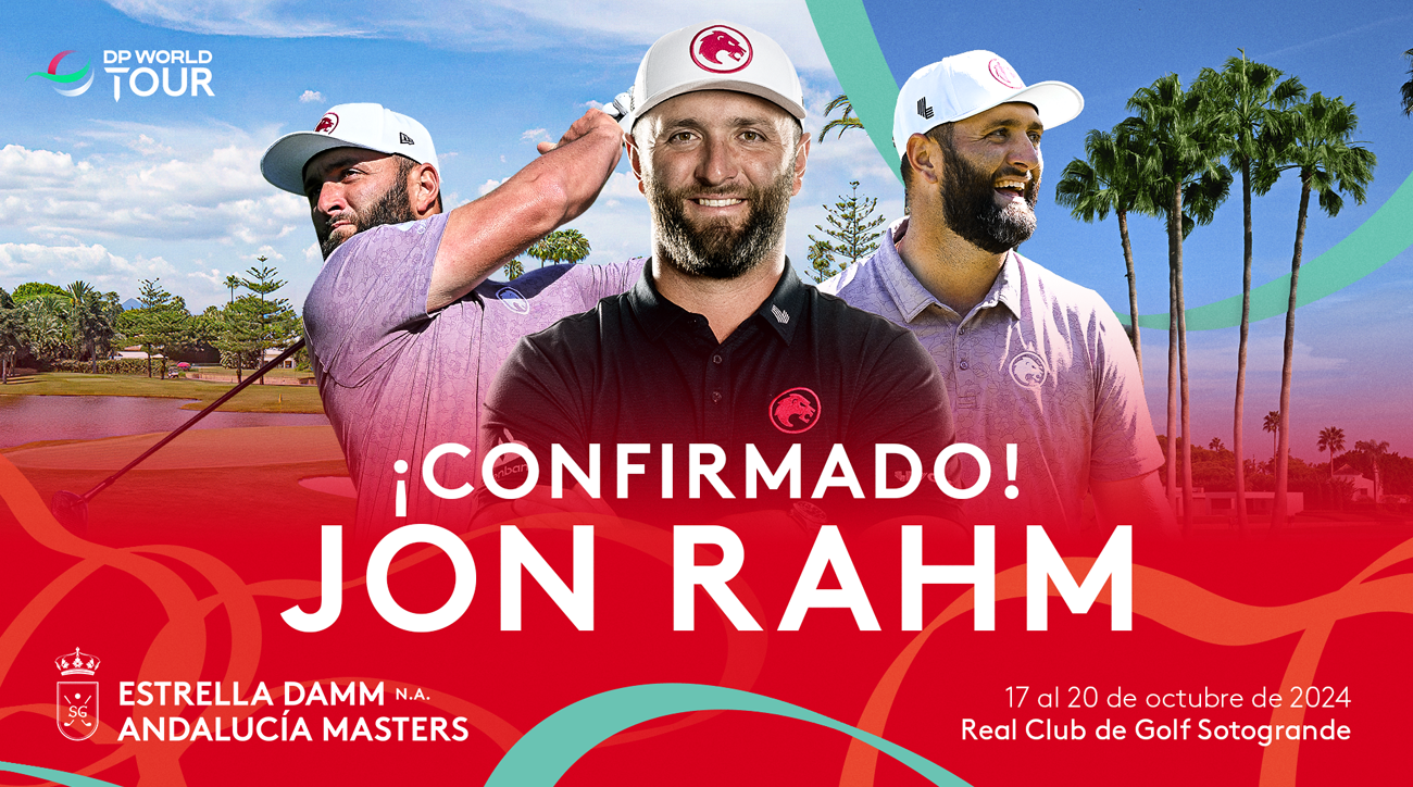 Jon Rahm returns to the Estrella Damm N.A. Andalucía Masters